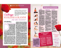 ChiYoga-Kurzprogramm für den Sommer – yoga aktuell, Juni:Juli 2014