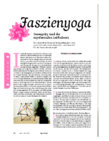 FaszienYoga, Teil 3 – Yoga aktuell Juni_Juli 2016